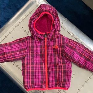 North Face Reversible Down Puffer - Girls …